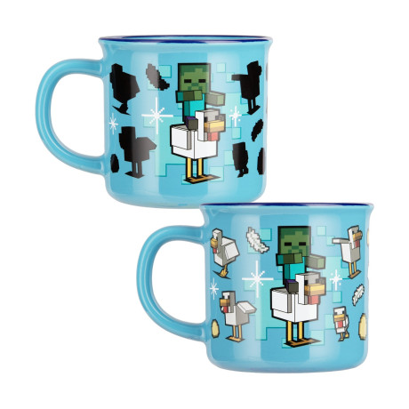 Paladone: Minecraft - Chicken Jockey Heat Change mug (Pp16272mcf)