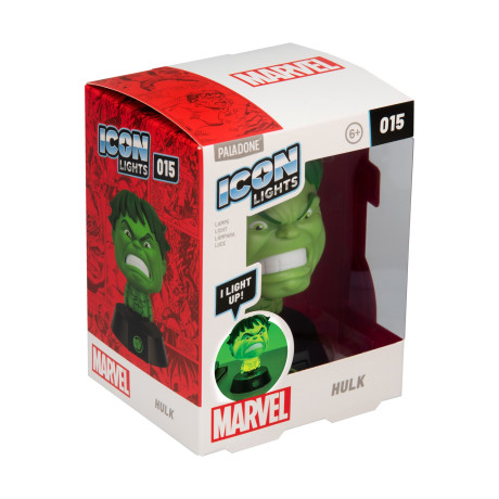 Paladone Icons: Marvel - Hulk Light (Pp16010mu)