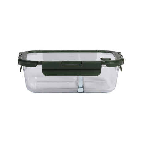 Estia Φαγητοδοχειο Click&seal 2 Θεσεων με Αεραγωγο 1460ml Olive