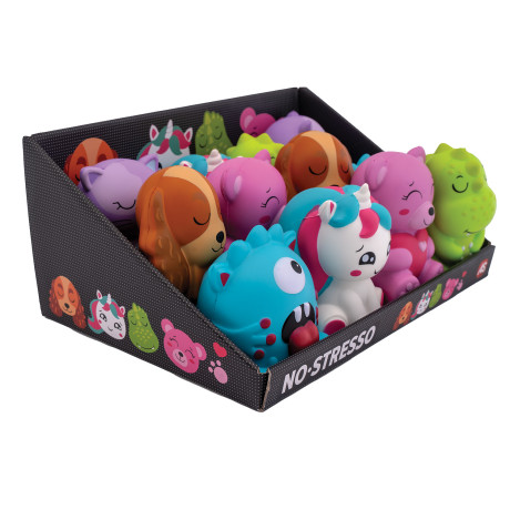 NoStresso Squishy Ζωάκια Maxi Σε 6 Σχέδια Για 3+ Ετών