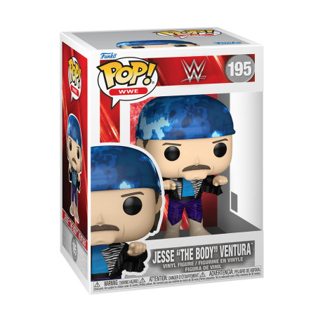 Funko Pop! Wwe: w - Jesse "the Body" Ventura #195 Vinyl Figure