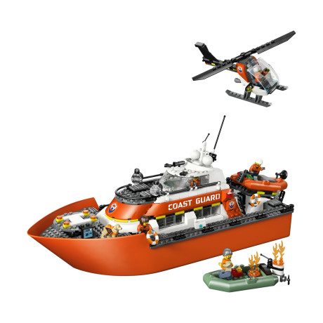Lego City: Coast Guard Rescue Boat & Helicopter (60504)