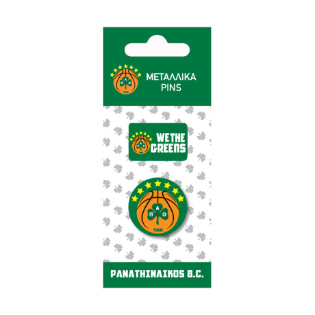 Pins μεταλλικά - Παναθηναϊκός Μπάσκετ 1