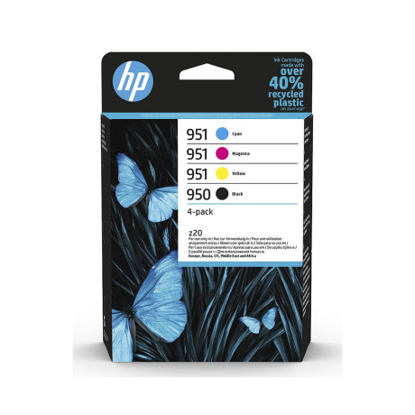 Hp Μελάνι Inkjet 950/951 4-Pack Black/cmy (6zc65ae) (Hp6zc65ae)
