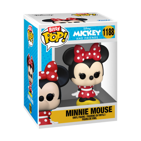 Funko Bitty Pop! 2-Pack: Disney - Minnie Mouse & Minnie Mouse Vinyl Figures