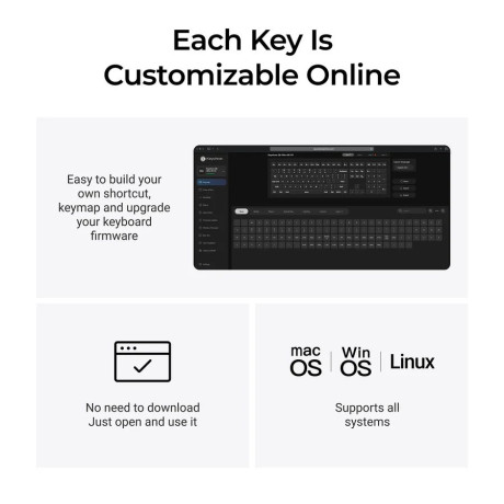 Keychron q6 Ultra (Q6u-m1) zmk rgb 8k Wireless Custom Mechanical Keyboard-red Switch 100% us