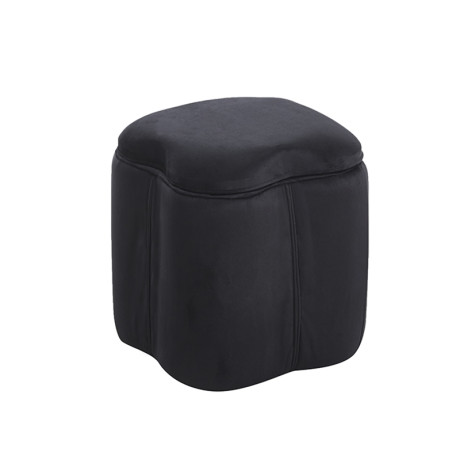 FIONA ΣΚΑΜΠΟ VELVET BLACK ΜΕ ΑΠΟΘ. ΧΩΡΟ 30X30X34εκ.