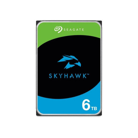Seagate Skyhawk +Rescue 6tb hdd Σκληρός Δίσκος 3.5" Sata iii με 256mb Cache για Desktop / Καταγραφικό (St6000vx009) (Seast6000vx009)