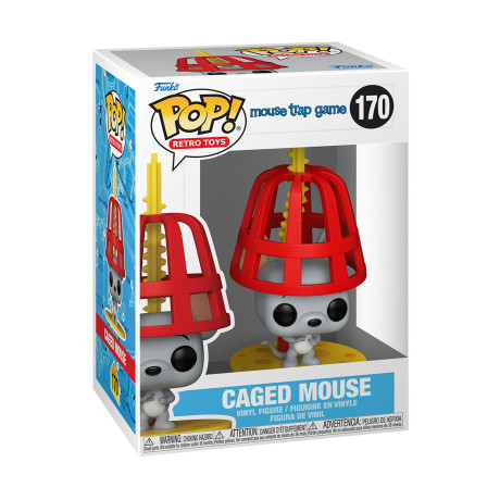 Funko Pop! Retro Toys: Mouse Trap Game - Caged Mouse #170 Vinyl Figure