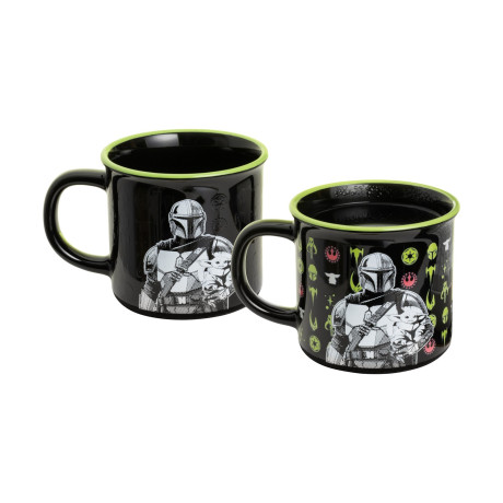 Paladone: Star Wars the Mandalorian - Mandalorian and Grogu Heat Change mug (Pp16271man)
