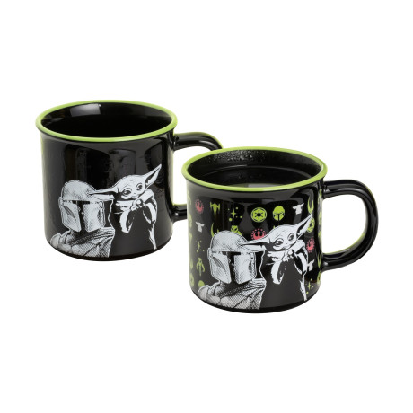 Paladone: Star Wars the Mandalorian - Mandalorian and Grogu Heat Change mug (Pp16271man)