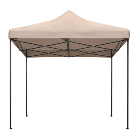 Κιόσκι - Gazebo Bari Megapap Πτυσσόμενο Μεταλλικός Σκελετός - Αδιάβροχο Ύφασμα Χρώμα της Άμμου 3x3x3,10m.
