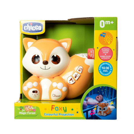 Chicco Βρεφικό Παιχνίδι Προβολέας Αλεπουδίτσα Με Φώτα Και Μουσική Για 0+ Μηνών