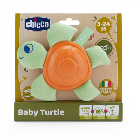 Chicco Βρεφικό Παιχνίδι Χελωνίτσα Μωρό Για 3-24 Μηνών