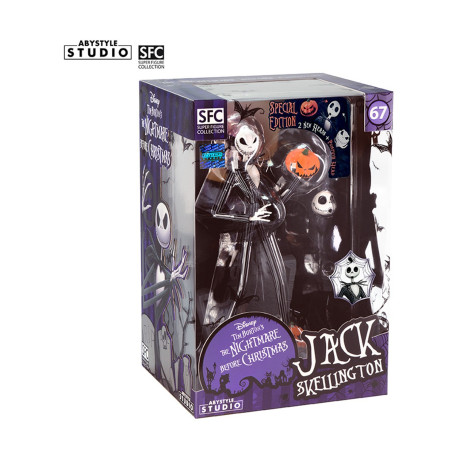 Abysse Disney: the Nightmare Before Christmas - Jack Skellington Scary Smiling Face Statue (20cm) (Abyfig133)