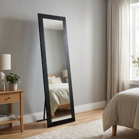 Καθρέπτης Δαπέδου - Τοίχου Lalu Μegapap Χρώμα Sencron Black 40x150εκ.