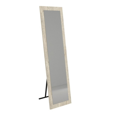 Καθρέπτης Δαπέδου - Τοίχου Lalu Μegapap Χρώμα Travertine 40x150εκ.