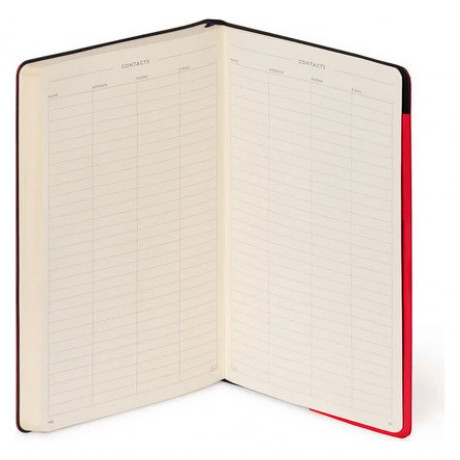 Σημειωματάριο Ριγέ Legami - My Notebook Lined Medium 13x21cm Red MYNOT0166