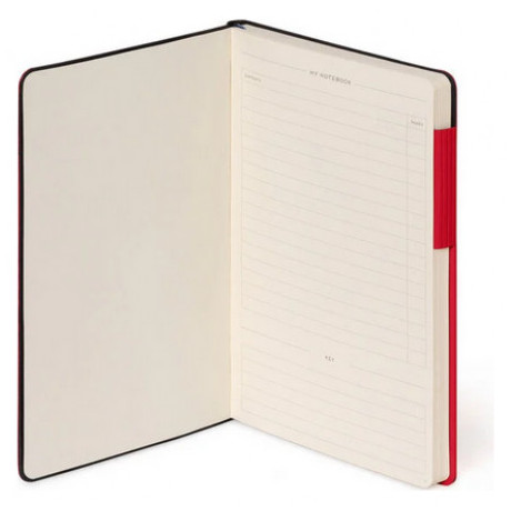 Σημειωματάριο Ριγέ Legami - My Notebook Lined Medium 13x21cm Red MYNOT0166