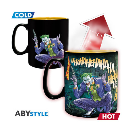 Abystyle dc: Batman & Joker Heat Change mug (460ml) (Abymuga561)