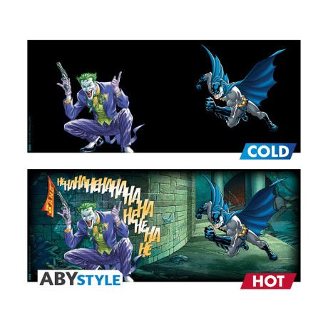 Abystyle dc: Batman & Joker Heat Change mug (460ml) (Abymuga561)