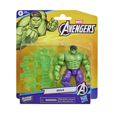 Hasbro Marvel Action Verse: Avengers - Hulk Action Figure (G3100)