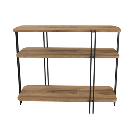 Κονσόλα Notus Megapap Χρώμα Καρυδί ud 92x34,5x75εκ.