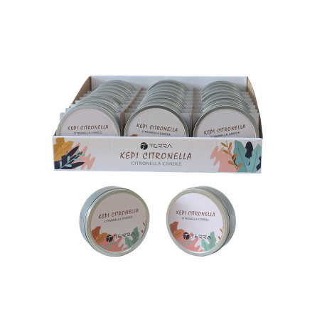 Estia Κερι Σιτρονελας σε Μεταλλικο Δοχειο 160gr Assorted