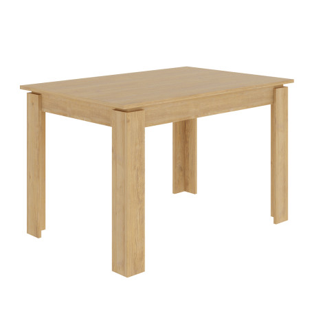 Τραπέζι Tolmen Megapap Επεκτεινόμενο Χρώμα Sapphire oak 120/170x80x75εκ.