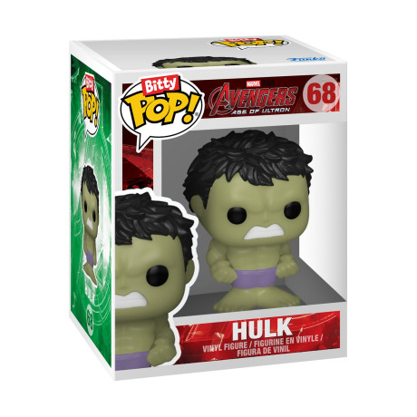 Funko Bitty Pop! 2-Pack: Marvel - cap & Hulk #Vinyl Figures
