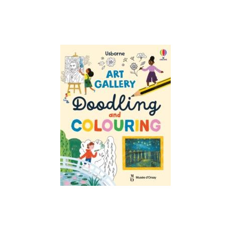 Art Gallery Doodling and Colouring