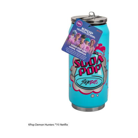 Cinereplicas: k-pop Demon Hunters - Soda pop can Water Bottle Mini (Cr4127)