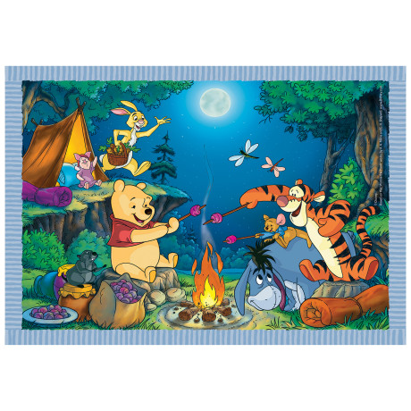 Clementoni Παζλ 4 σε 1 Super Color Disney Winnie The Pooh
