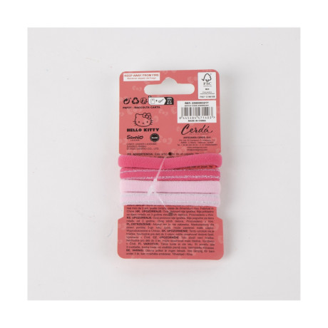 Cerda Beauty: Hello Kitty - Hair tie (4pcs) (2500003217)