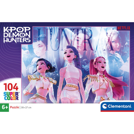 Clementoni Παζλ Super Color Maxi K-Pop Demon Hunters 104 τμχ