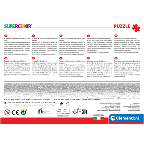 Clementoni Παζλ Super Color Απρόσμενη Αγκαλιά 180 τμχ
