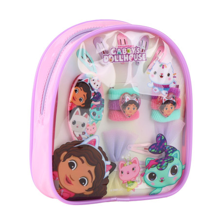 Cerda Beauty: Gabby’s Dollhouse - Accessories set With Mini Backpack (2500003721)