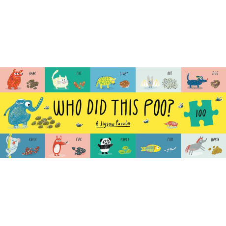 Who did This Poo? : a Jigsaw Puzzle - 100 Pieces