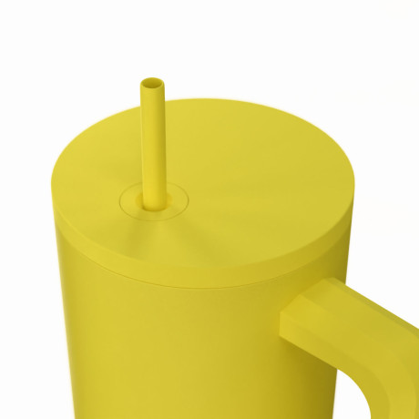 Estia Θερμος Straw Tumbler xl Save the Aegean 900ml Sunbeam