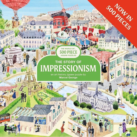 The Story of Impressionism: a Jigsaw Puzzle - 500 Pieces