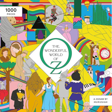 The Wonderful World of oz: a Jigsaw Puzzle - 1000 Pieces