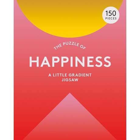 The Puzzle of Happiness: 150 Piece Gradient Puzzle
