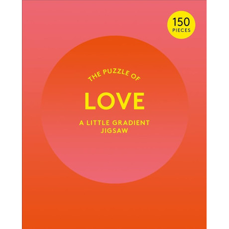 The Puzzle of Love: 150 Piece Gradient Puzzle
