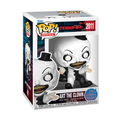 Funko Pop! Movies: Terrifier - art τhe Clown (Shelf-Sitter) #2011 Vinyl Figure