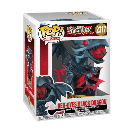 Funko Pop! Premium: yu-gi-oh! - red Eyes Black Dragon #2317 Vinyl Figure
