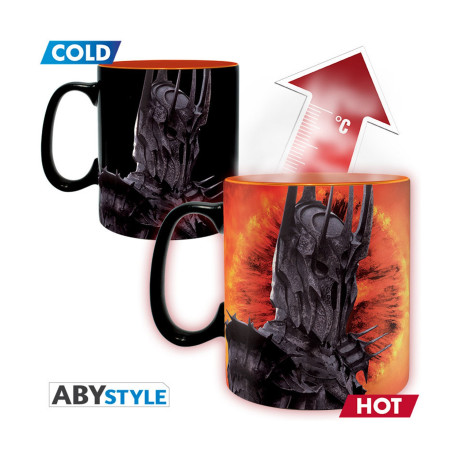Abysse: the Lord of the Rings - Sauron Heat Change mug (460ml) (Abymuga508)