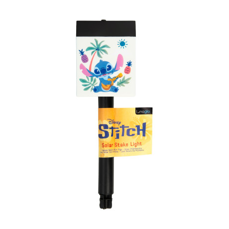 Paladone Lunaglo: Disney - Stitch Printed Outdoor Solar Stake Light (Pp15331lsvn)