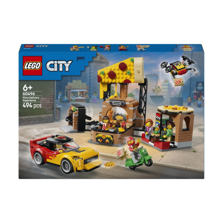 Lego City: Pizza Delivery Experience With Vehicles (60496)