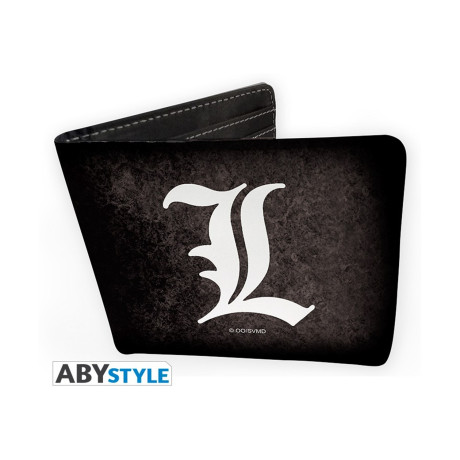 Abysse: Death Note - l Symbol Vinyl Wallet (Abybag165)