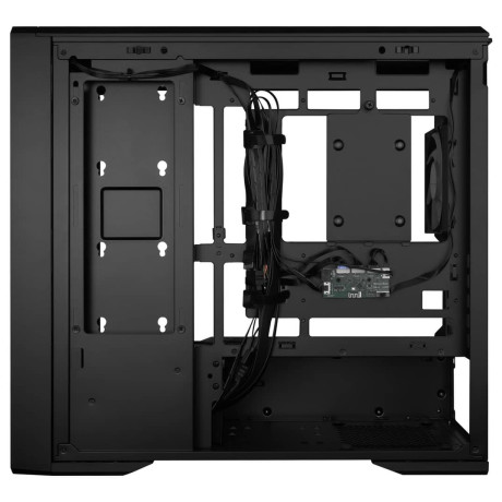 Lian li Vector V150 Black - w/ 3 x Argb Fans + hub - Infinity Mirror - Micro-Atx, Mini-itx pc Case